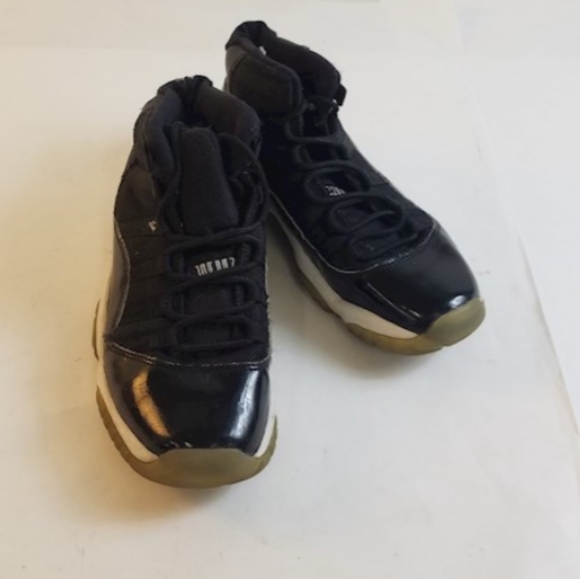 Nike air jordan retro 11 XI bg sneakers shoes black gum size 3.5 - Picture 2 of 5